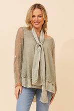Load image into Gallery viewer, GAZELLE TOP - LIGHT KHAKI
