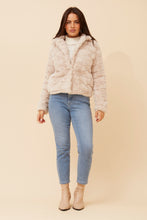 Load image into Gallery viewer, MOSCOW FAUX FUR JACKET - BEIGE