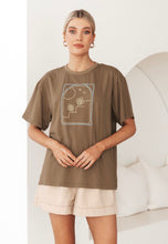 Load image into Gallery viewer, NIGHT LEAVES GRAPHIC TEE BY PAPER HEART