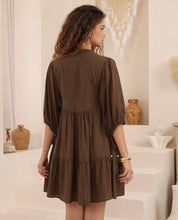 Load image into Gallery viewer, MARCI BROWN DRESS