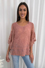 Load image into Gallery viewer, ISLA LACE TOP - BLUSH