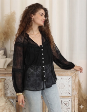 Load image into Gallery viewer, VALENTINA LACE BLOUSE WITH CAMI