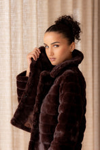 Load image into Gallery viewer, MOSCOW FAUX FUR JACKET - BROWN
