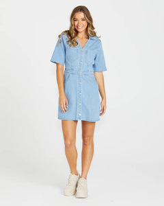 ANDREA DENIM DRESS