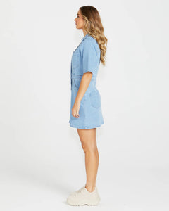 ANDREA DENIM DRESS