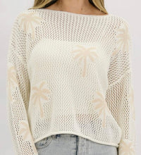 Load image into Gallery viewer, SUNSET PALM KNIT JUMPER