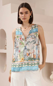 CLEO TANK TOP - IRIS MAXI