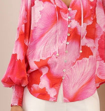 Load image into Gallery viewer, JOVIE BLOUSE - IRIS MAXI