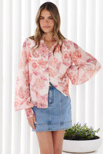 Load image into Gallery viewer, PAIGE BLOUSE - IRIS MAXI