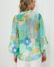 Load image into Gallery viewer, FELICIA BLOUSE - IRIS MAXI