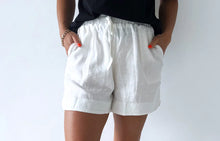 Load image into Gallery viewer, LITTLE LIES BRONTË SHORTS - WHITE