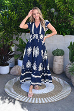 Load image into Gallery viewer, JULIET MAXI DRESS - NAVY