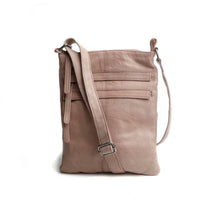 Load image into Gallery viewer, WENDY CROSSBODY LEATHER BAG IN LATTE - RUGGED HIDE