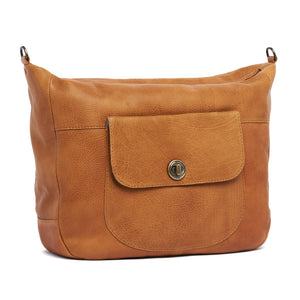 WINONA LEATHER BAG TAN - RUGGED HIDE