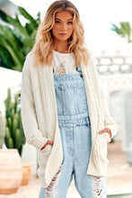 Load image into Gallery viewer, JAASE HEIDI KNIT CARDIGAN - IVORY