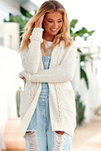 Load image into Gallery viewer, JAASE HEIDI KNIT CARDIGAN - IVORY