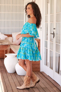 JAASE SEA CRYSTAL JASMIN DRESS