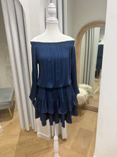 Load image into Gallery viewer, MARISSA NAVY RARA DRESS - COCONINYA