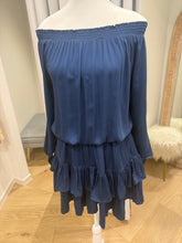 Load image into Gallery viewer, MARISSA NAVY RARA DRESS - COCONINYA