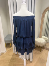 Load image into Gallery viewer, MARISSA NAVY RARA DRESS - COCONINYA