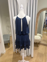 Load image into Gallery viewer, MARISSA NAVY BOHEME DRESS - COCONINYA