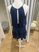 Load image into Gallery viewer, MARISSA NAVY BOHEME DRESS - COCONINYA