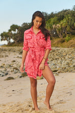 Load image into Gallery viewer, JAASE ROSELLA BEVERLY SHIRT DRESS