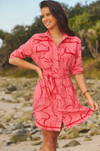 Load image into Gallery viewer, JAASE ROSELLA BEVERLY SHIRT DRESS