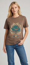 Load image into Gallery viewer, COWGIRL CARTEL GRAPHIC TEE - MOCHA