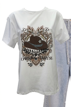 Load image into Gallery viewer, COWGIRL CARTEL GRAPHIC TEE - WHITE