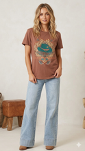 Load image into Gallery viewer, COWGIRL CARTEL GRAPHIC TEE - MOCHA