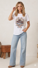 Load image into Gallery viewer, COWGIRL CARTEL GRAPHIC TEE - WHITE