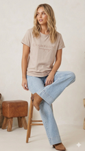 Load image into Gallery viewer, CHAMPAGNE CARTEL GRAPHIC TEE - SAND