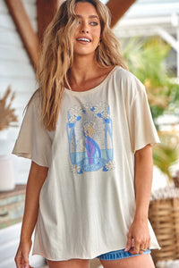 JAASE VINTAGE TEE - GODDESS