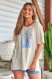 JAASE VINTAGE TEE - GODDESS