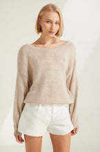 Load image into Gallery viewer, CLOUD DROP SHOULDER KNT JUMPER - SAND