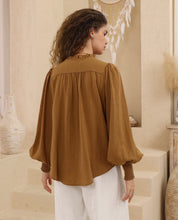 Load image into Gallery viewer, CAMEL BLOUSE