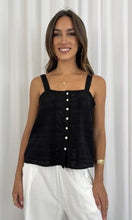 Load image into Gallery viewer, SPIRIT CAMI TOP - BLACK