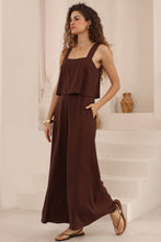 Load image into Gallery viewer, LAYLAH BROWN JUMPSUIT