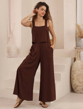 Load image into Gallery viewer, LAYLAH BROWN JUMPSUIT