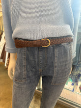 Load image into Gallery viewer, ZARAH LEATHER BELT - BROWN