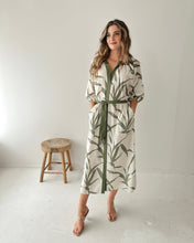 Load image into Gallery viewer, EVERGREEN BOTANICAL DRESS