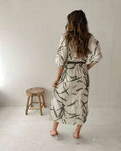 Load image into Gallery viewer, EVERGREEN BOTANICAL DRESS