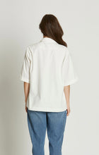 Load image into Gallery viewer, AMBER LINEN JACKET / TOP - WHITE