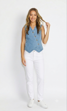 Load image into Gallery viewer, PHOENIX DENIM VEST