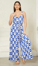 Load image into Gallery viewer, TANNA BLUE JUMPSUIT - IRIS MAXI