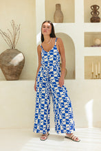 Load image into Gallery viewer, TANNA BLUE JUMPSUIT - IRIS MAXI