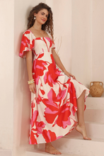 Load image into Gallery viewer, CHERRY BLAZE MAXI DRESS