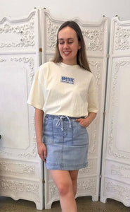 DAYNA DENIM SKIRT