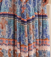 Load image into Gallery viewer, ISA BLUE MAXI DRESS